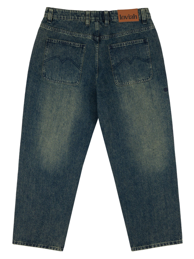 Loviah 1990 Baggy 5 Pocket Jeans Fall 2026 | PINE ENZYME WASH