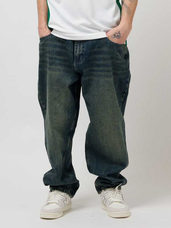 Loviah 1990 Baggy 5 Pocket Jeans Fall 2026 | PINE ENZYME WASH