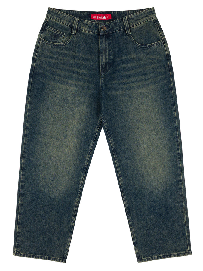 Loviah 1990 Baggy 5 Pocket Jeans Fall 2026 | PINE ENZYME WASH
