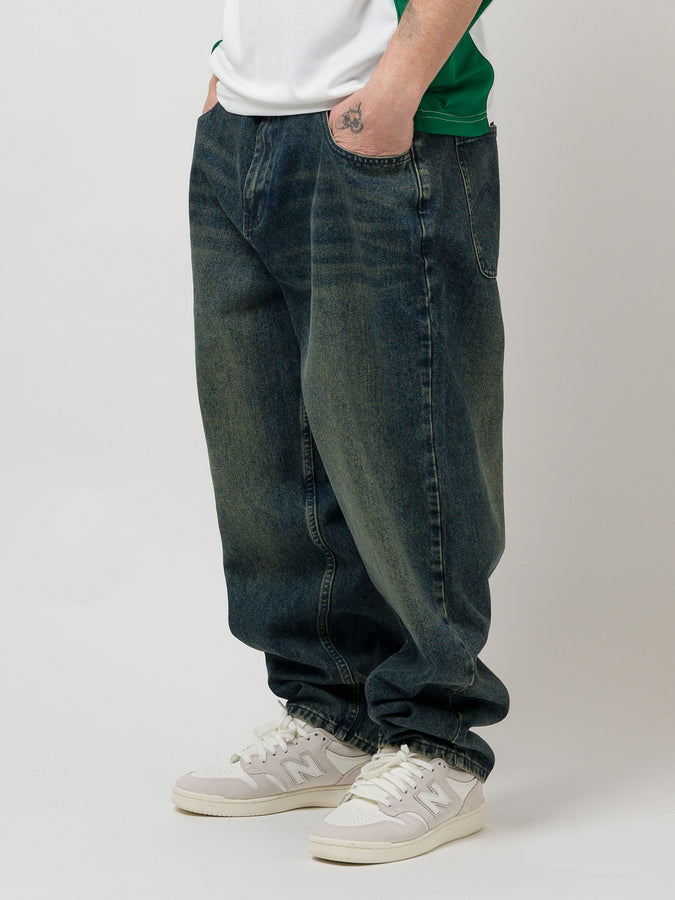 Loviah 1990 Baggy 5 Pocket Jeans Fall 2026 | PINE ENZYME WASH