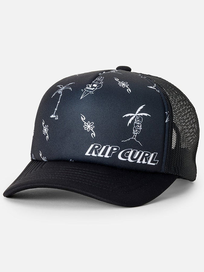 Rip Curl Weekend Trucker Hat (Youth 7-14) Spring 2026 |WASHED BLACK/BLACK (2164)