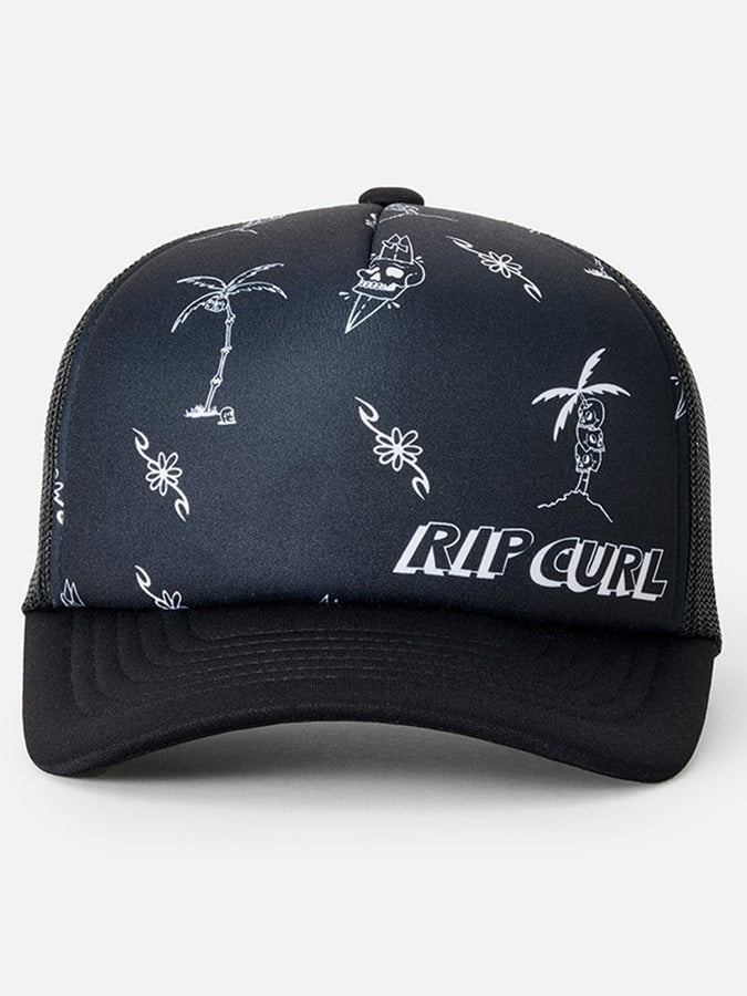 Rip Curl Weekend Trucker Hat (Youth 7-14) Spring 2026 |WASHED BLACK/BLACK (2164)