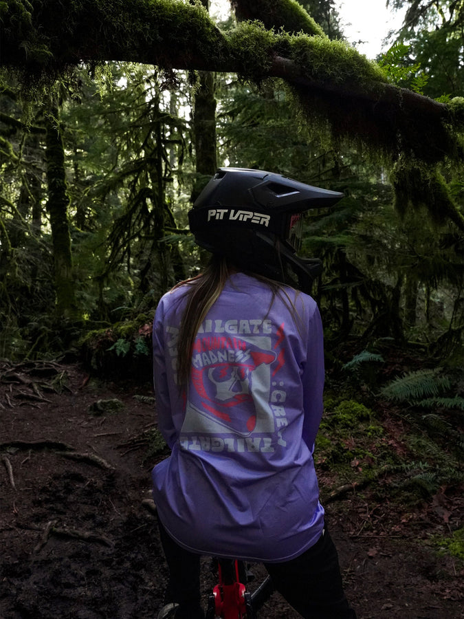 NTR Mountain Madness MTB Jersey Lilac L/S T-Shirt Spring 2026 | LILAC