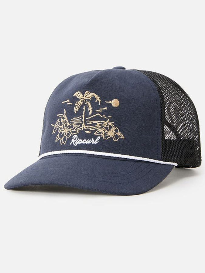 Rip Curl Summer 2024 Aloha Hotel Trucker Hat |  WASHED NAVY (9741)