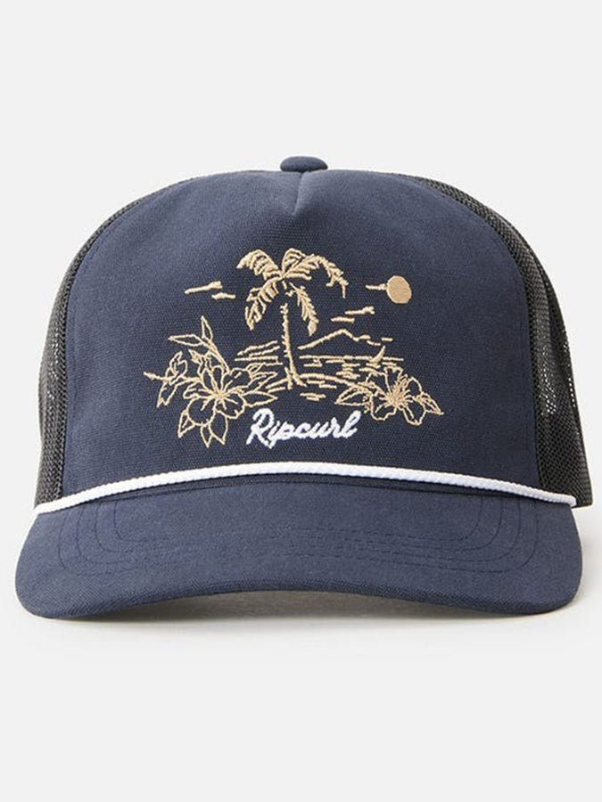 Rip Curl Summer 2024 Aloha Hotel Trucker Hat | WASHED NAVY (9741)