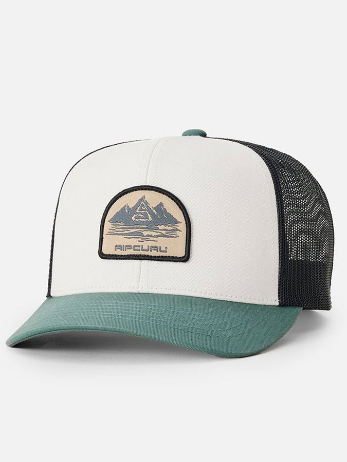 Rip Curl Custom Curve Trucker Hat | BONE/ALOE (2863)