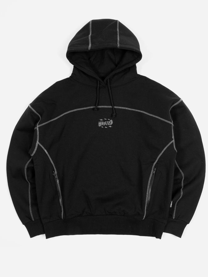Wasted Paris Vesper Boxy Hoodie Holiday 2026 | BLACK