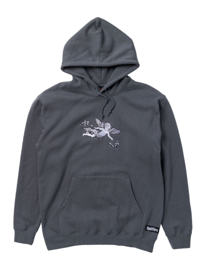 Spitfire Molotov Angel Emb Hoodie Spring 2026 | CHARCOAL