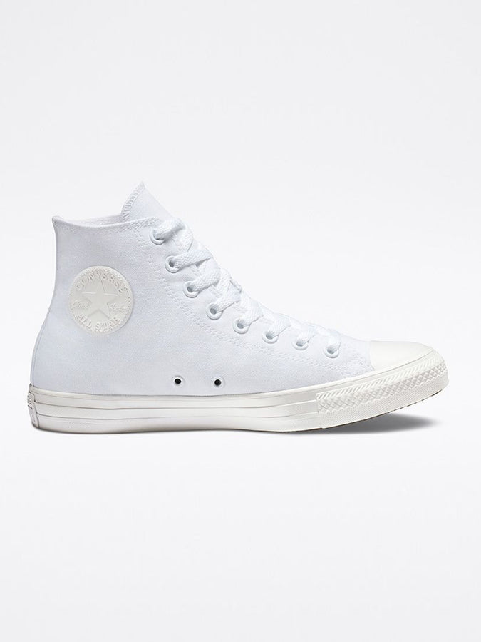 Converse Chuck Taylor All Star Mono High White Mono Shoes | WHITE MONO