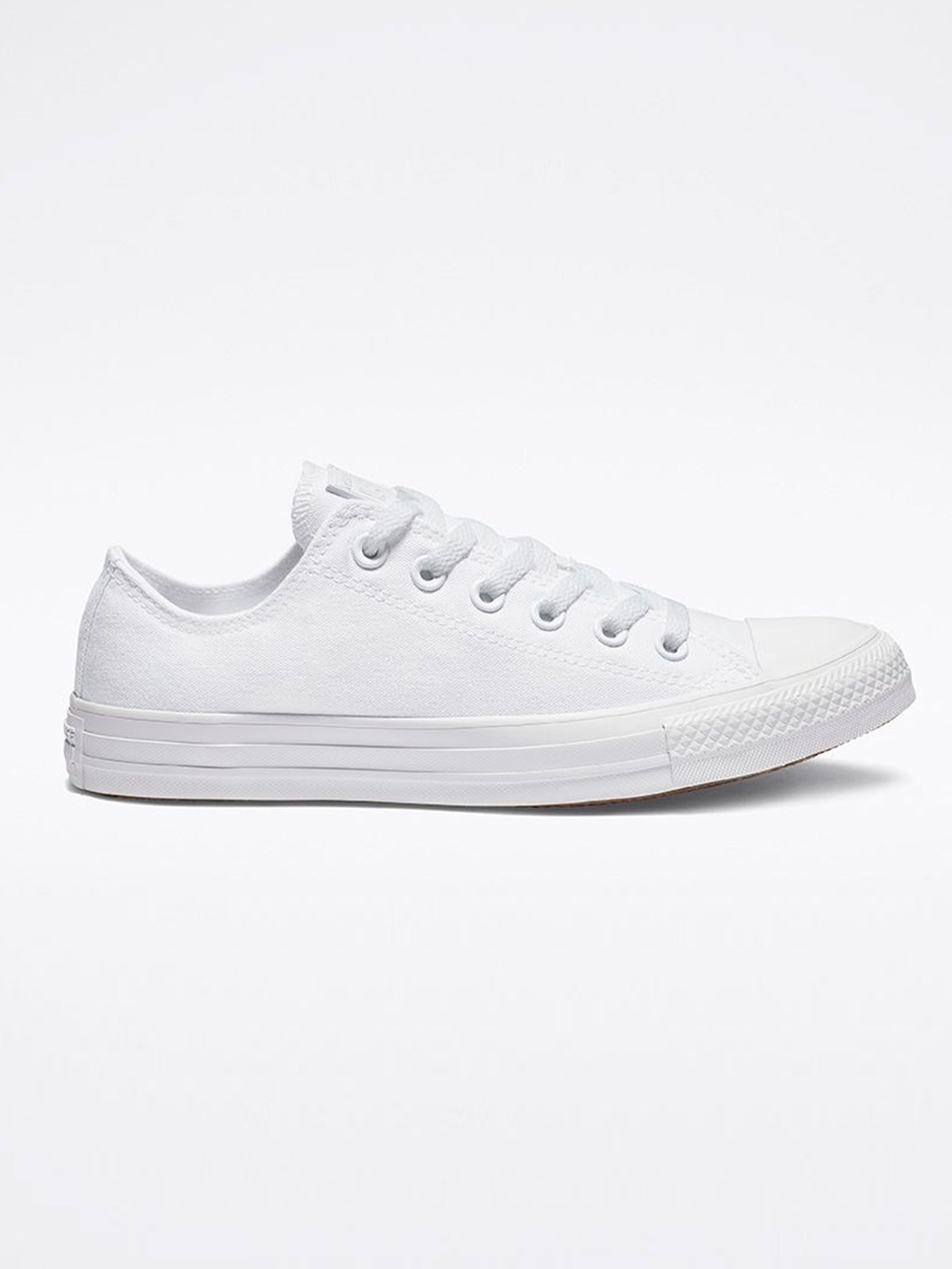 Converse Chuck Taylor All Star Mono Canvas Low White Shoes