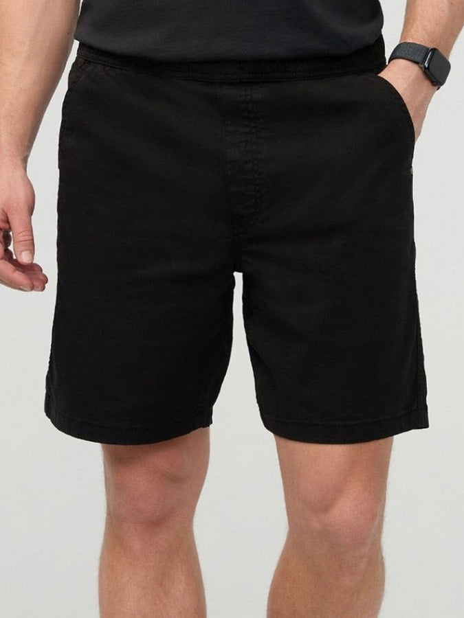 Duer Live Lite Traveller Shorts Spring 2026 | BLACK (BLK)