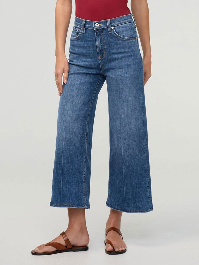 Duer Perfomance Plus High Rise Wide Leg Crop Swell Jeans Spring 2026 | SWELL (SWE)