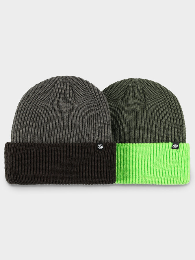 686 Two Tone 2 Pack Beanie Winter 2025 | ASSORTED (AST)