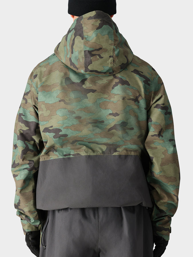 686 Ghost 2.5L Anorak Jacket Winter 2025 | FTGUE CAMO CLRBLCK (FTCB)