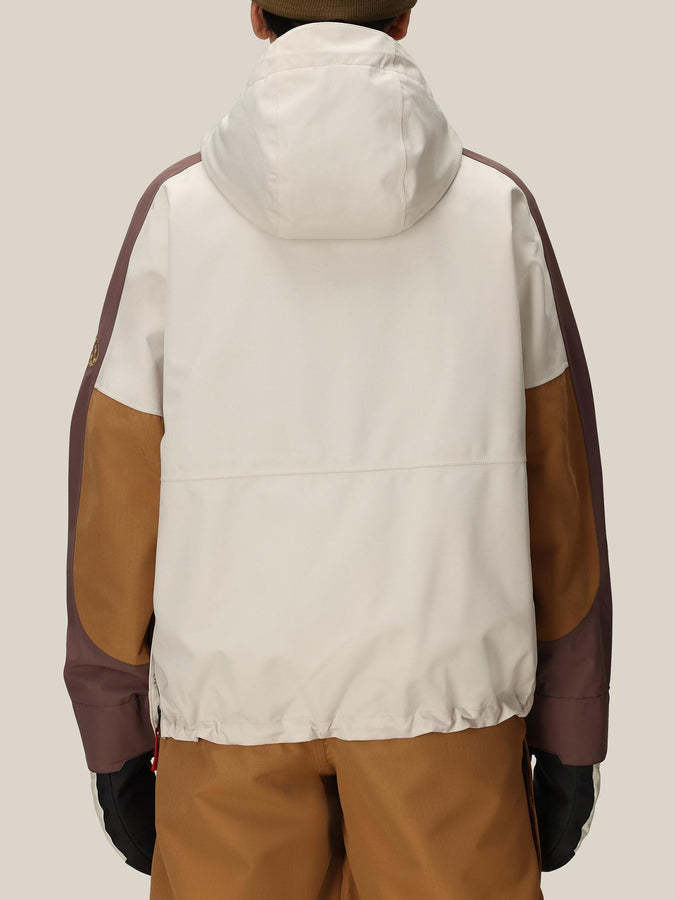 686 Outline Shell Anorak Jacket Winter 2026 | LIMESTONE COLORBLOCK (LSCB)