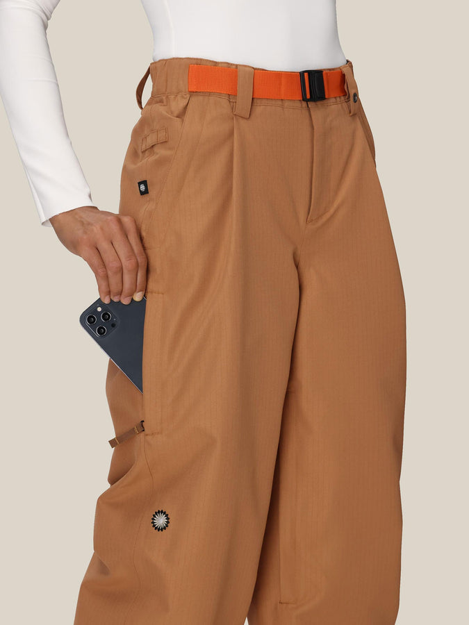 686 Outline Shell Pants Winter 2026 | CARAMEL RIPSTOP (CARB)