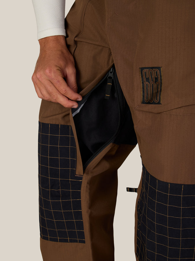 686 Ghost 2.5L 2027 – Shell Pants | DARK EARTH RIPSTOP (DERP)