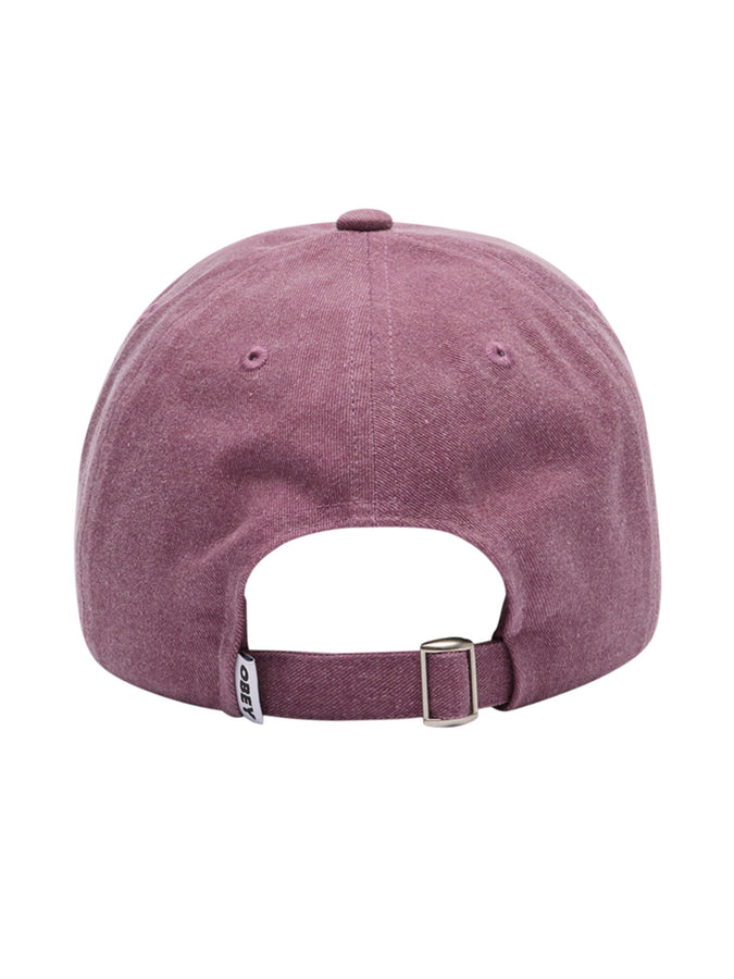 Obey Cross Stitch Collegiate Strapback Hat | WASHED BERRY (WHB)