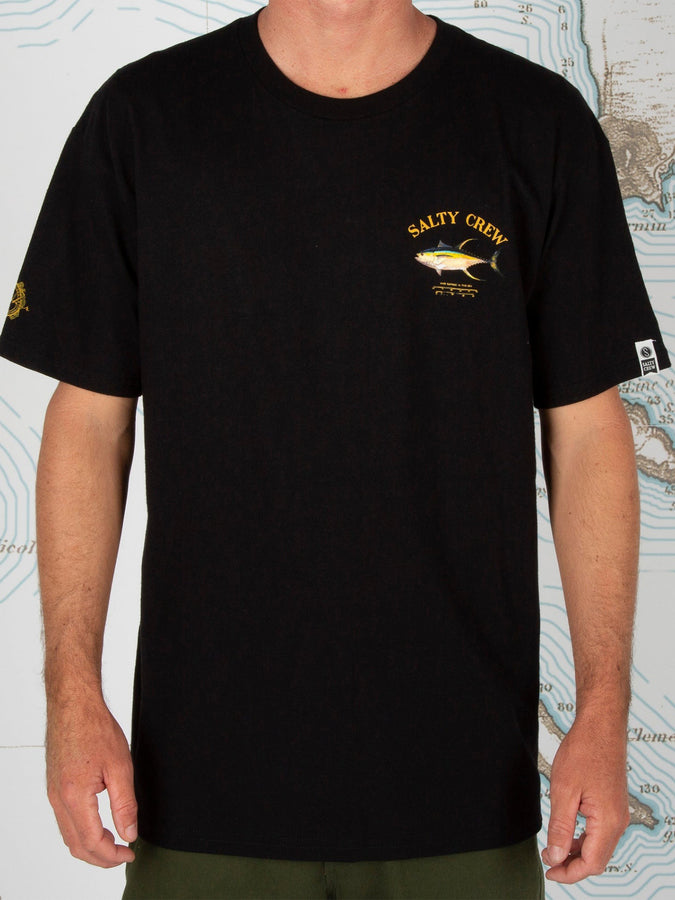 Salty Crew Ahi Mount Classic T-Shirt Spring 2024 | BLACK