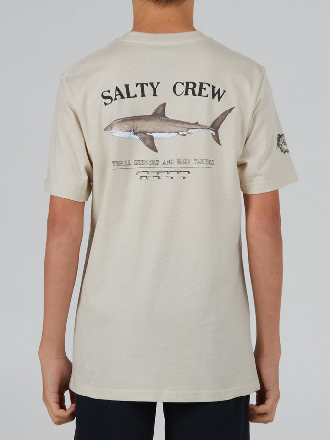 Salty Crew Bruce Boy Short Sleeve T-Shirt Summer 2024 | BONE