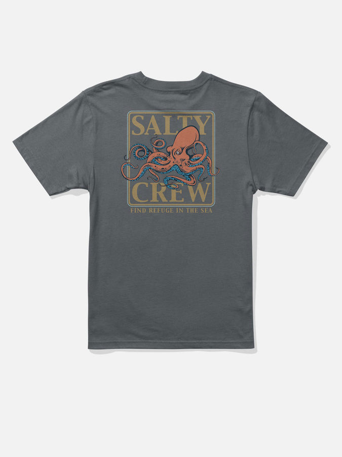 Salty Crew Ink Slinger T-Shirt Spring 2026 | CHARCOAL