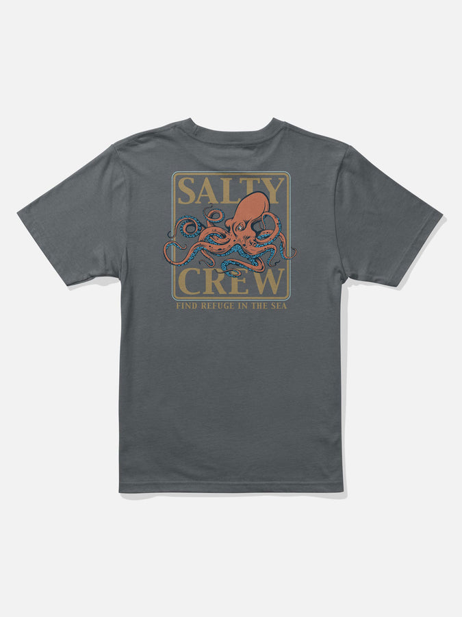 Salty Crew Ink Slinger T-Shirt Fall 2026 | CHARCOAL