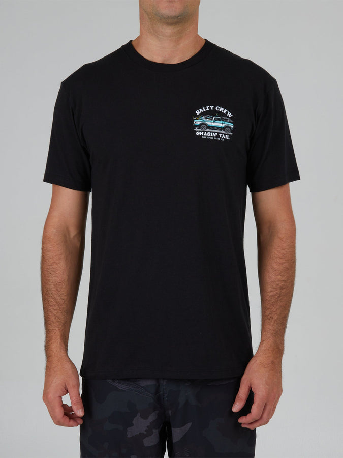 Salty Crew Off Road Premium T-Shirt Spring 2024 | BLACK