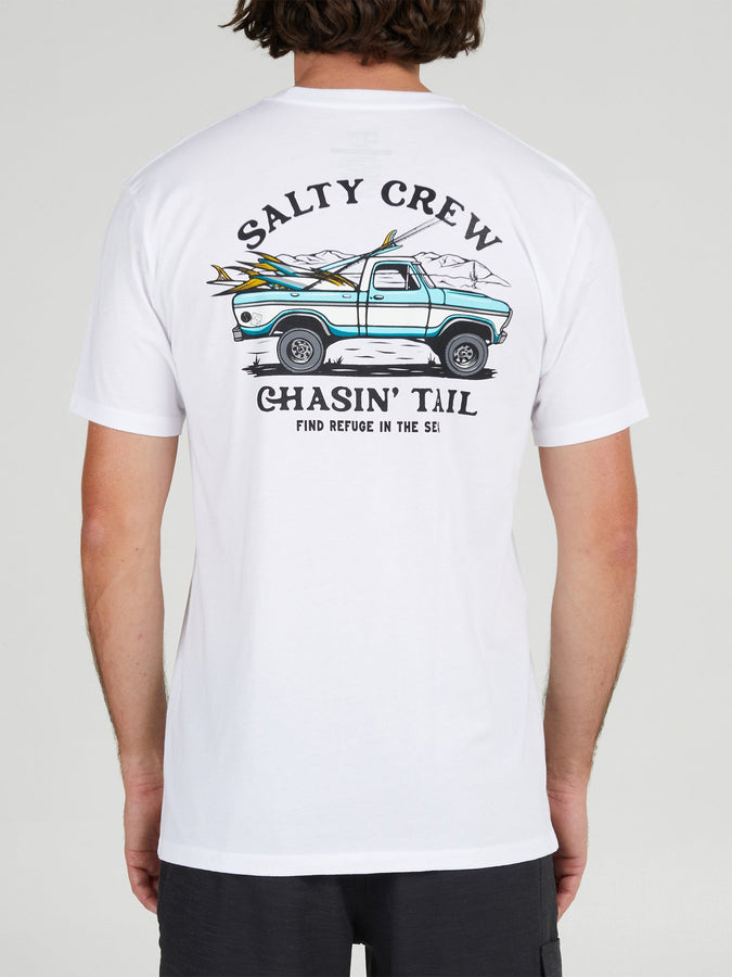 Salty Crew Off Road Premium T-Shirt Spring 2024 | WHITE