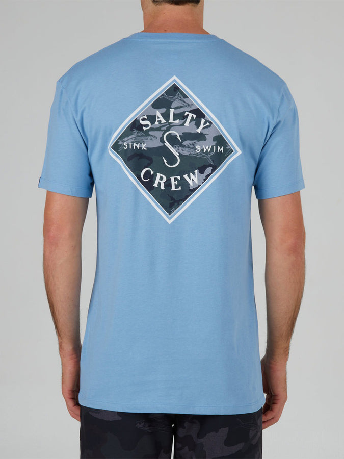Salty Crew Tippet Camo Fill Premium T-Shirt Spring 2024 | MARINE BLUE