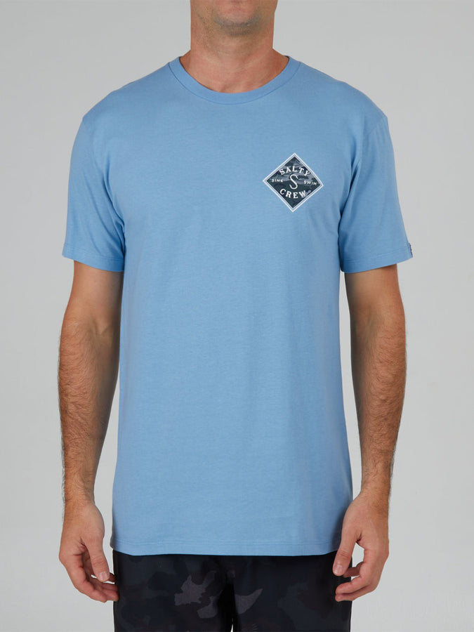 Salty Crew Tippet Camo Fill Premium T-Shirt Spring 2024 | MARINE BLUE