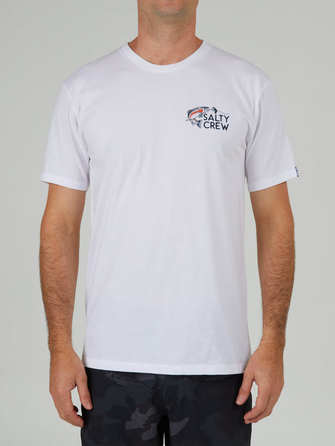Salty Crew Fly Trap Premium T-Shirt Spring 2024 | WHITE