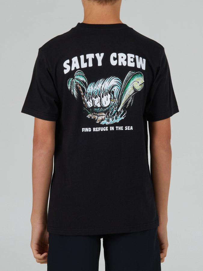 Salty Crew Shaka T-Shirt Spring 2024 | BLACK