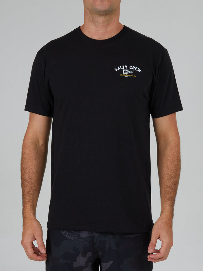 Salty Crew Surf Club Premium T-Shirt Spring 2024 | BLACK