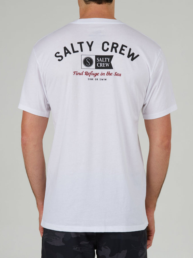 Salty Crew Surf Club Premium T-Shirt Spring 2024 | WHITE
