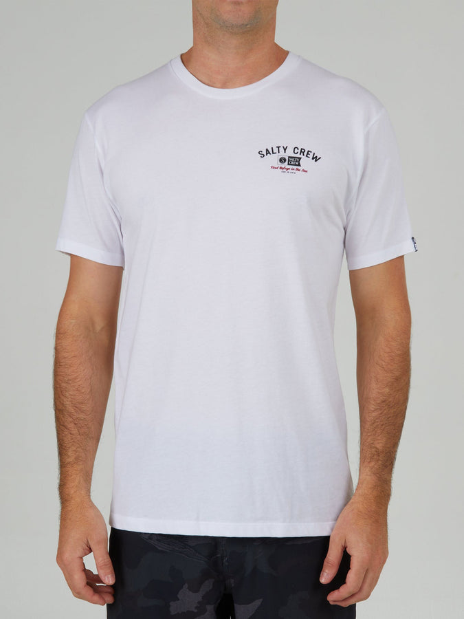 Salty Crew Surf Club Premium T-Shirt Spring 2024 | WHITE