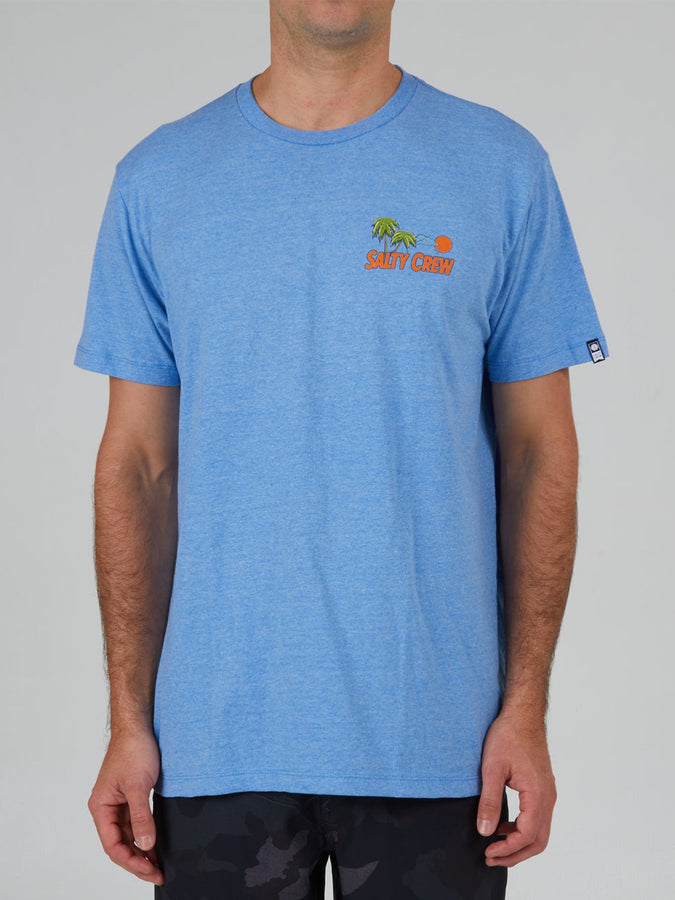 Salty Crew Tropicali Classic T-Shirt Spring 2024 | LIGHT BLUE HEATHER