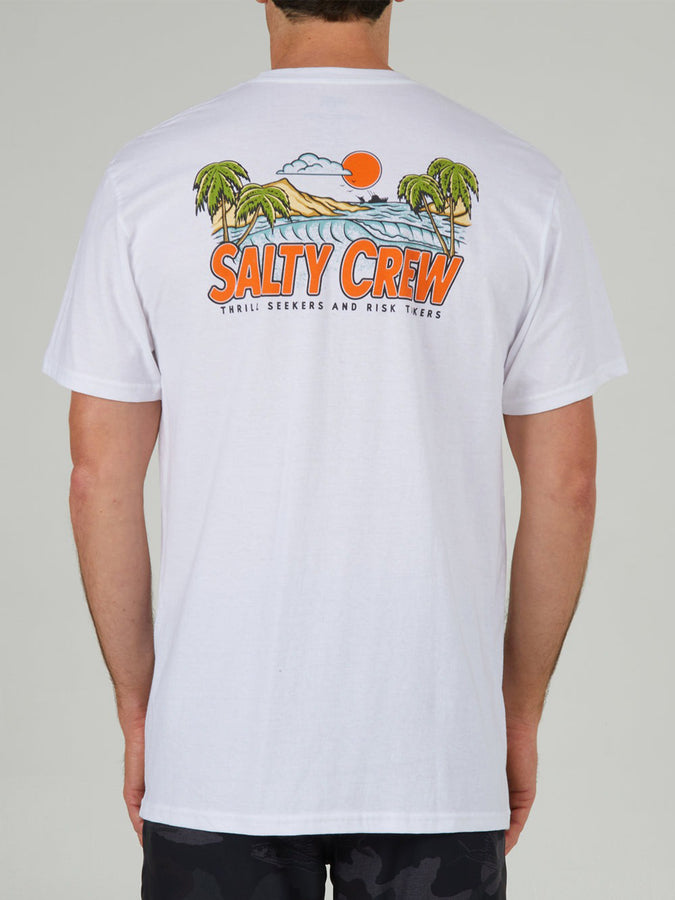 Salty Crew Tropicali Classic T-Shirt Spring 2024 | WHITE
