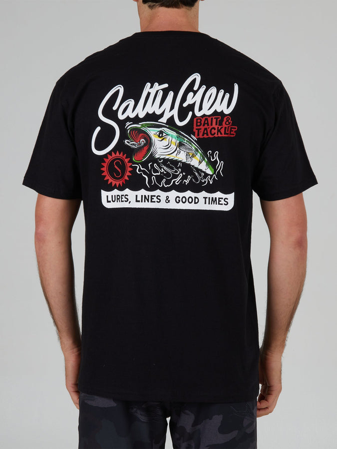 Salty Crew Castoff Classic T-Shirt Spring 2024 | BLACK