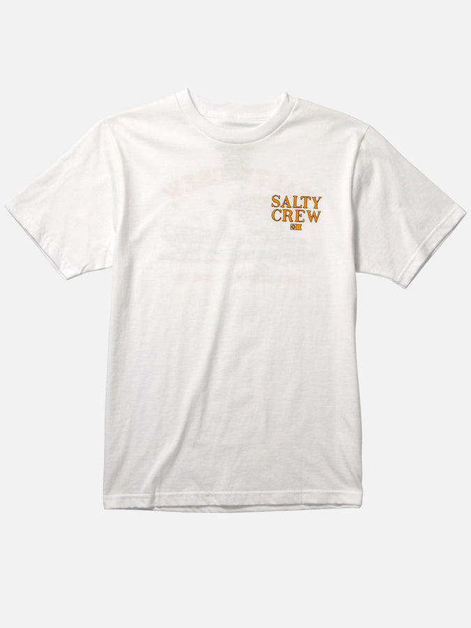 Salty Crew Fish On Short Sleeve T-Shirt Summer 2024 | WHITE