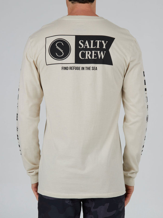 Salty Crew Alpha Premium Long Sleeve T-Shirt Summer 2024 | BONE