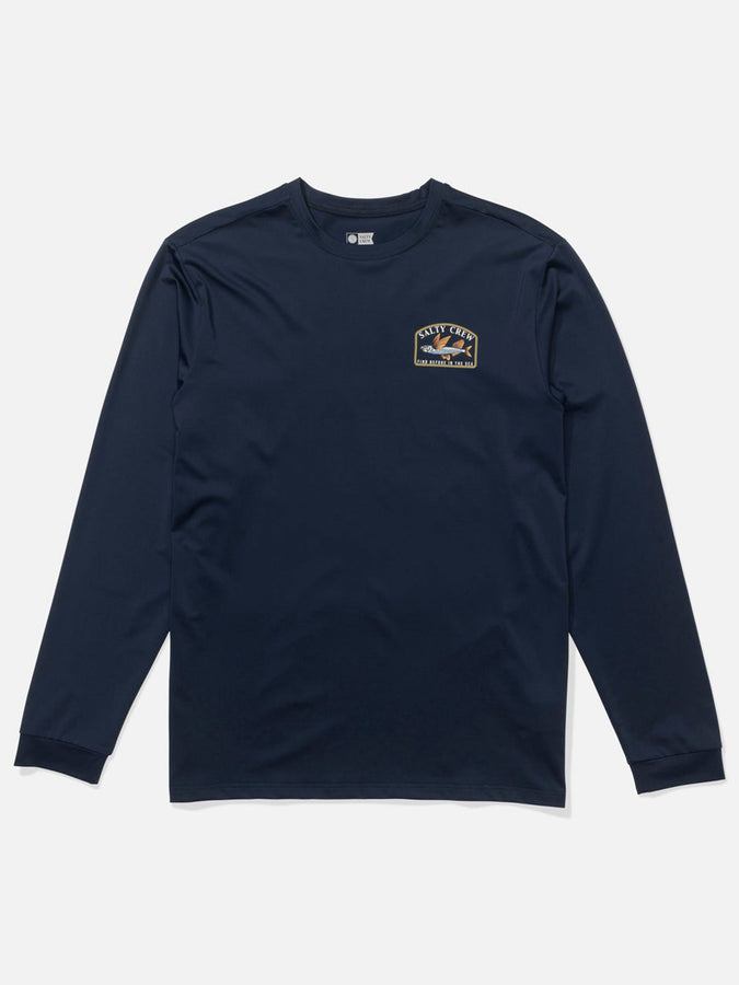 Salty Crew Fly Home Long Sleeve Rashguard Spring 2026 | NAVY