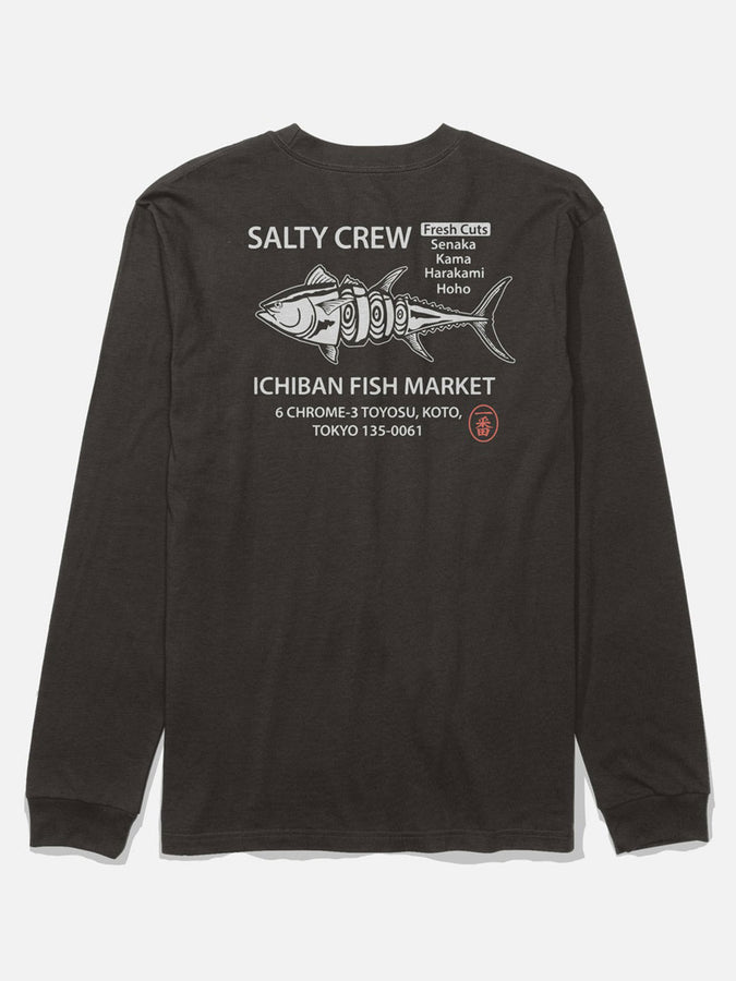 Salty Crew Ichibans Long Sleeve T-Shirt Spring 2026 | BLACK