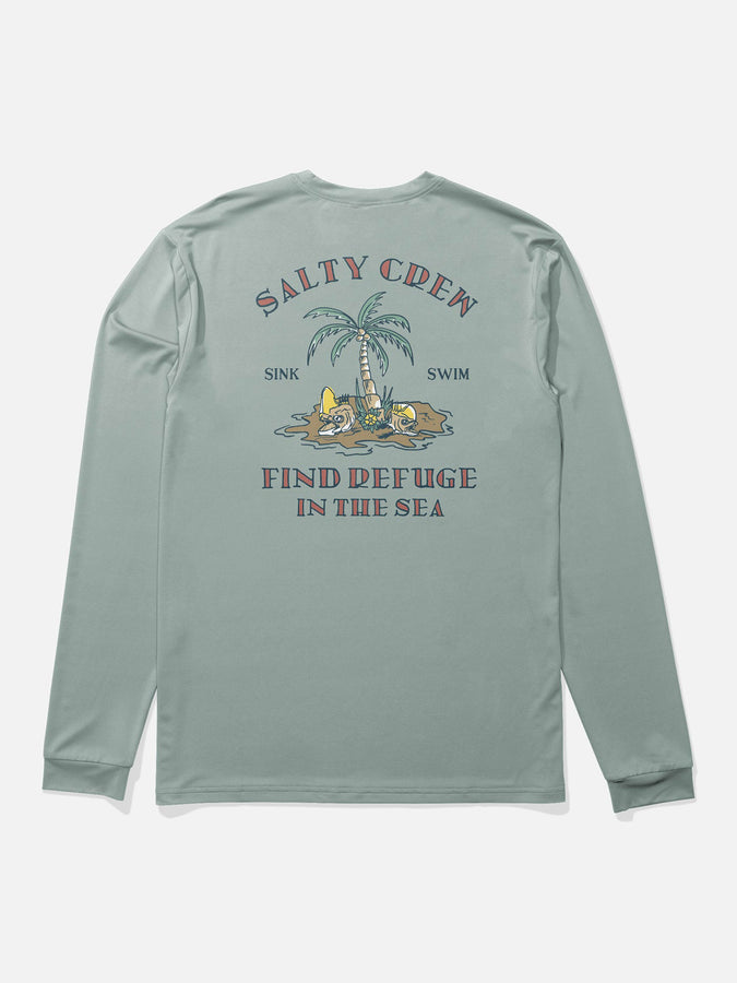 Salty Crew Dermoprotecteur Long Sleeve Buttondown Shirt Summer 2026 | JADE