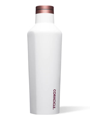 Corkcicle Classic Plus Collection 16oz White Rose Canteen