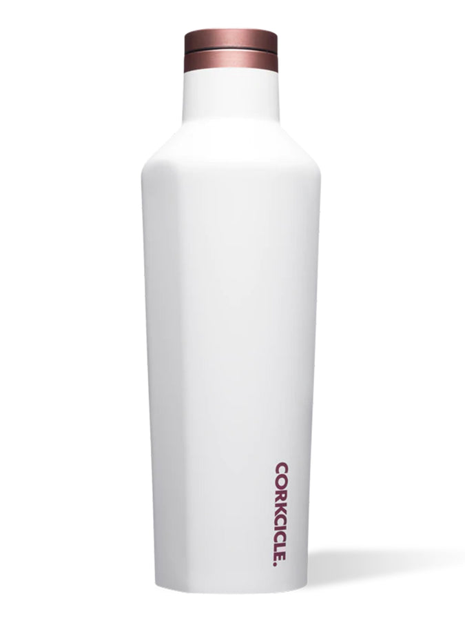 Corkcicle Classic Plus Collection 16oz White Rose Canteen | WHITE ROSE