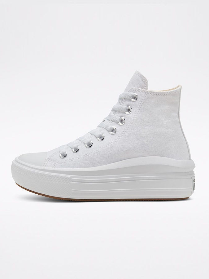 Converse Chuck Taylor All Star Move Platform Hi White Shoes | WHITE/NATURAL IVORY/BLACK