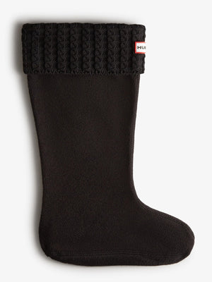 Hunter Recycled Mini Cable Tall Boot Socks
