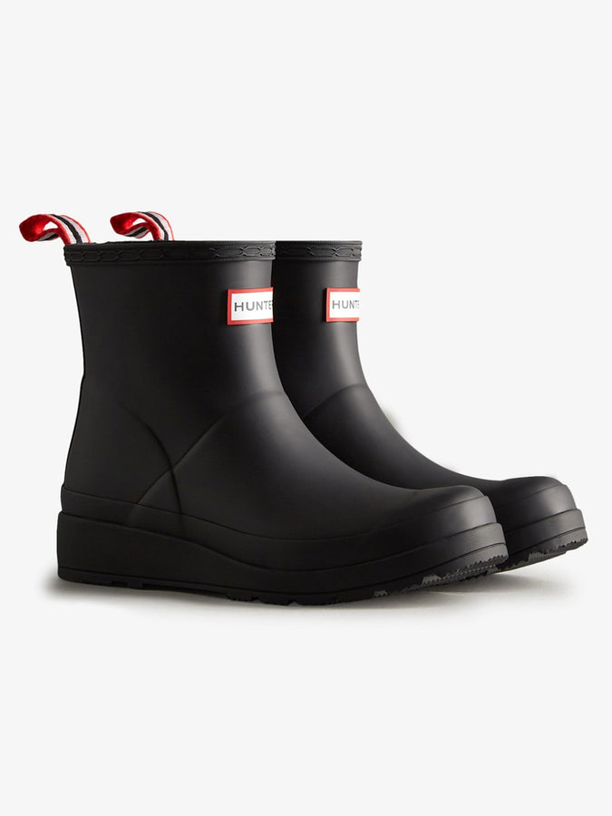 Hunter Play Short Rain Boots | BLACK