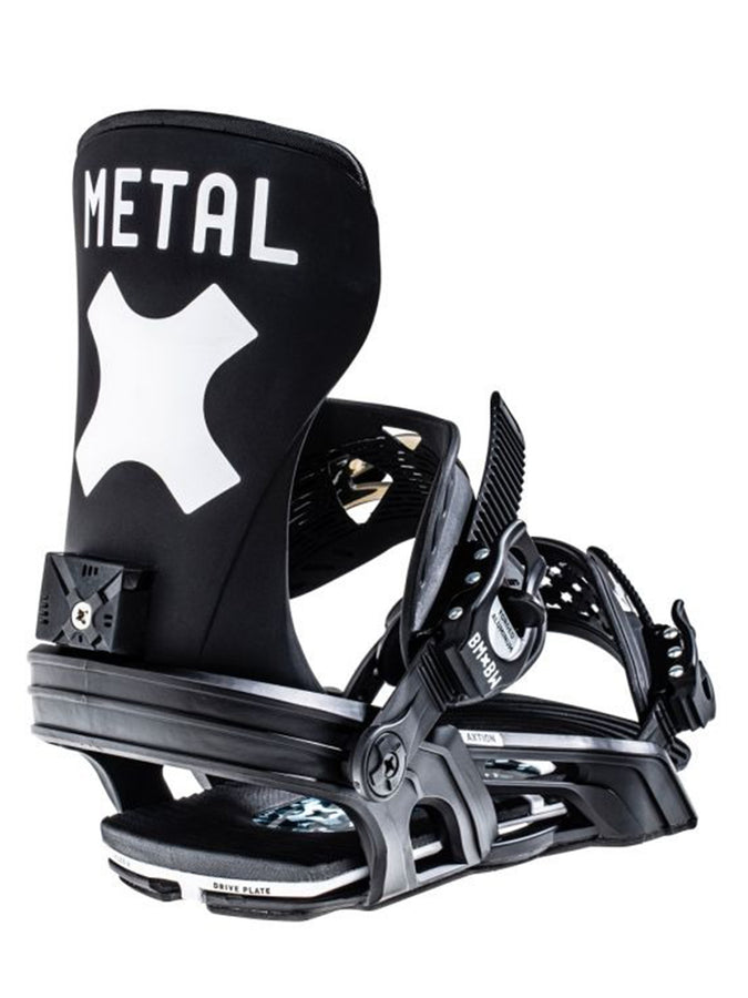 Bent Metal Axtion Snowboard Bindings 2024 | BLACK