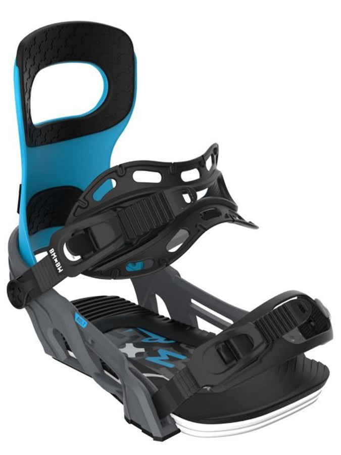 Bent Metal Bolt Snowboard Bindings 2025 | GREY/BLUE